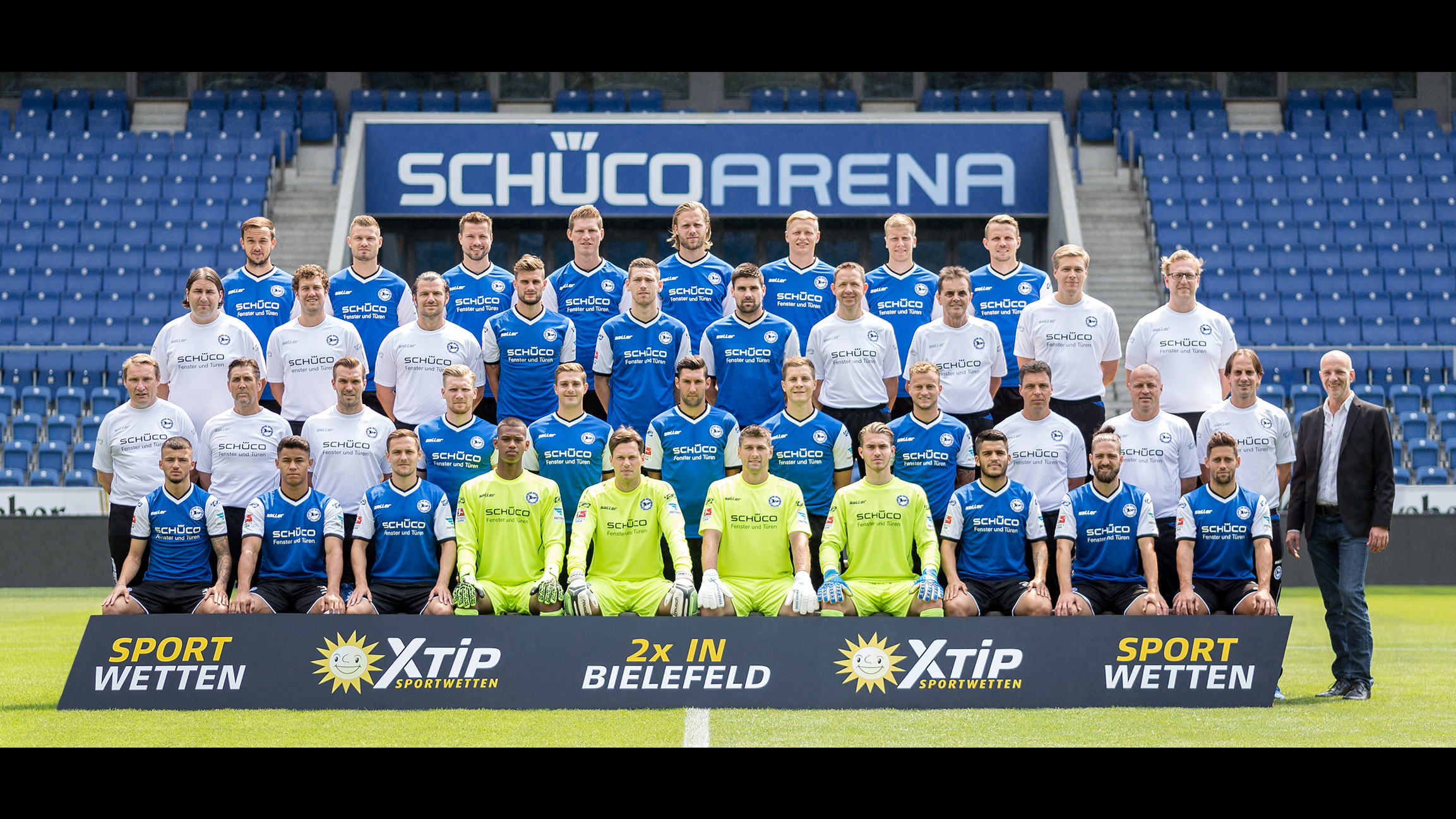 Mannschaftsfoto Arminia Bielefeld